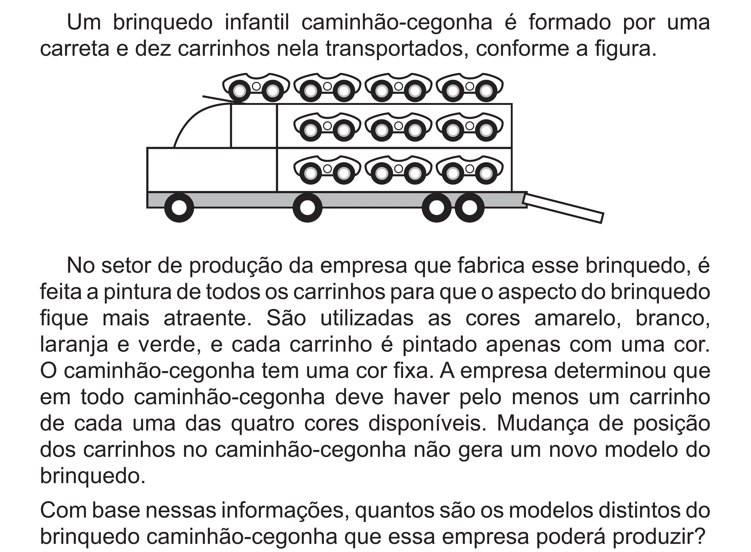Enunciado original completo da questão 149 do ENEM 2017 - 2º Dia - Caderno 5 – Amarelo (Superampliada) – Aplicação regular, página 50.