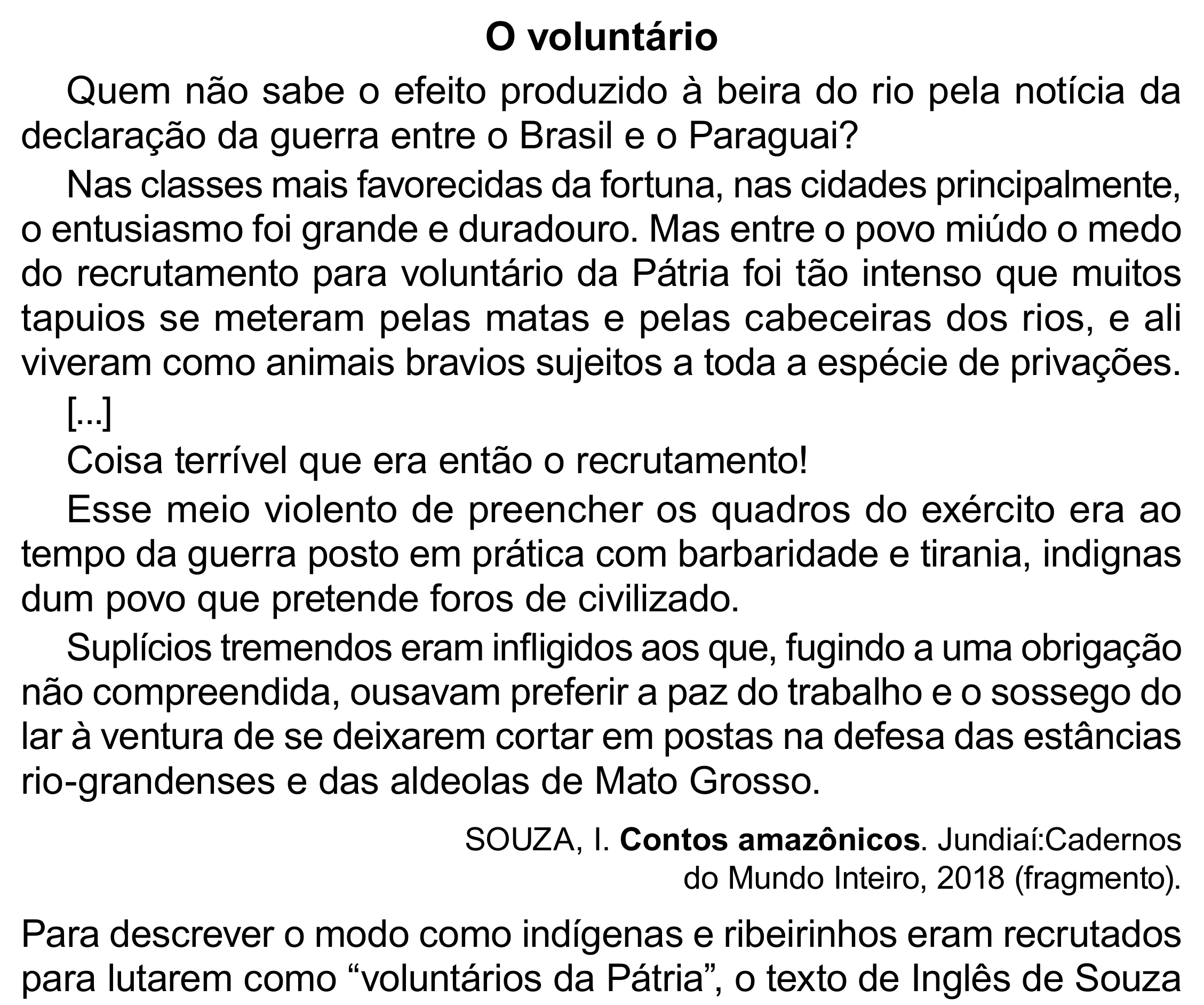 Enunciado original completo da questão 23 do ENEM 2023 - 1º Dia – Caderno 4 – Rosa (Superampliada) – Reaplicação/PPL, página 29.