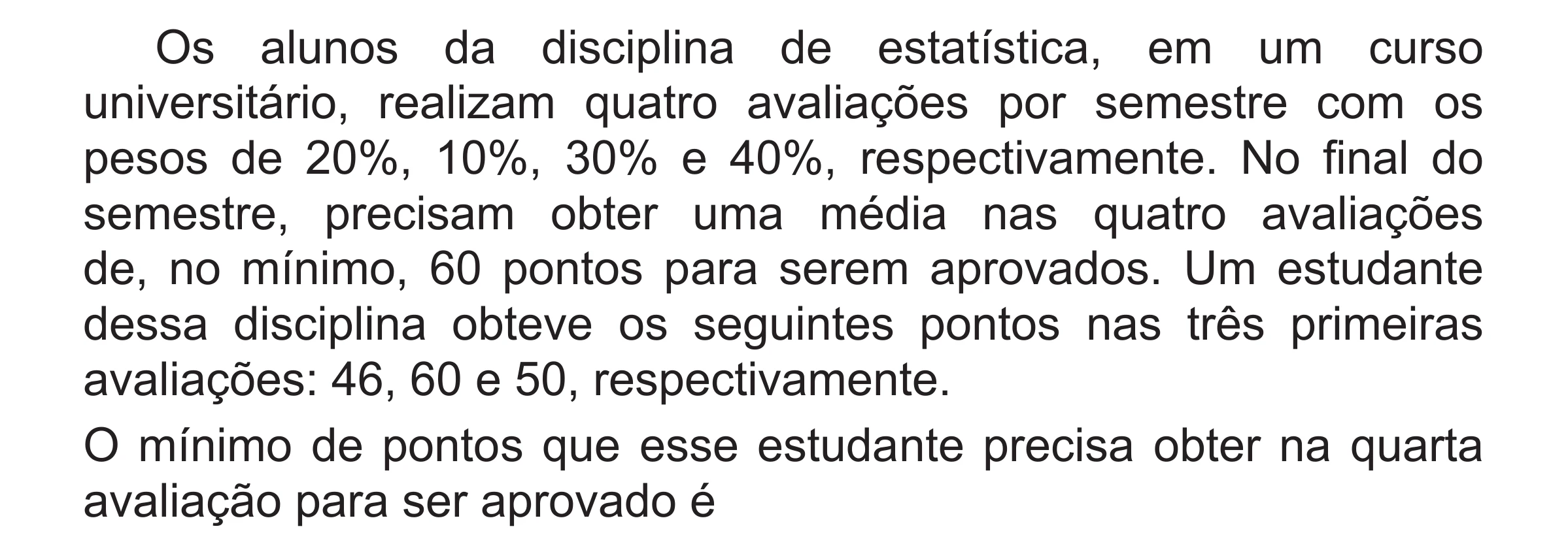 Enunciado original completo da questão 162 do ENEM 2018 - 2º Dia - Caderno 5 – Amarelo (Superampliada) – Aplicação regular, página 63.