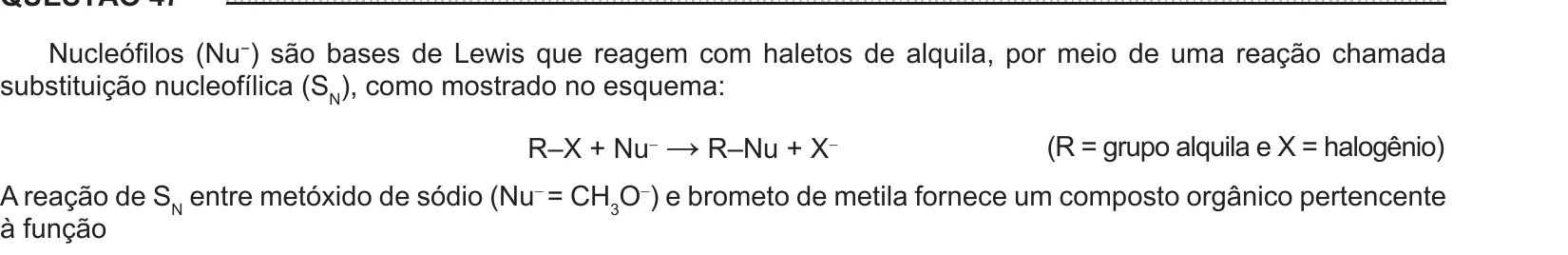 Enunciado original completo da questão 47 do ENEM 2016 - 1º Dia - Caderno 4 - Rosa – Aplicação regular, página 16.