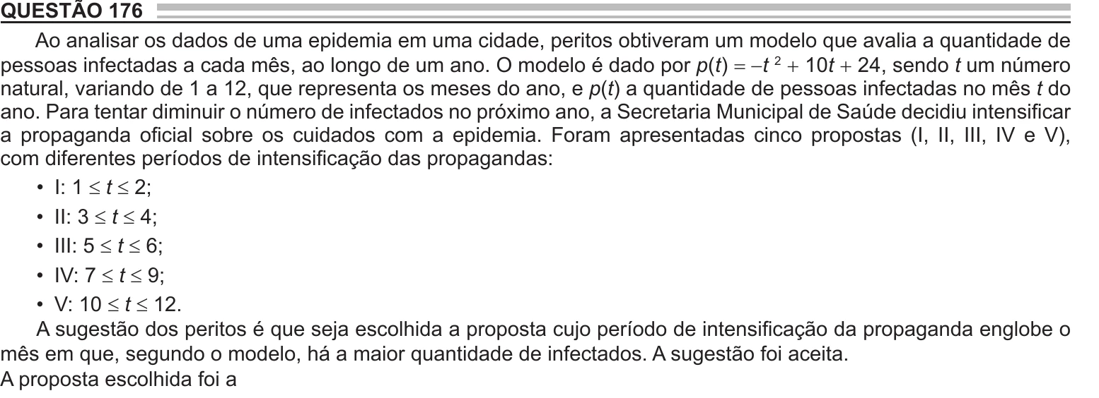 Enunciado original completo da questão 176 do ENEM 2022 - 2º Dia – Caderno 5 – Amarelo – Aplicação Regular, página 30.