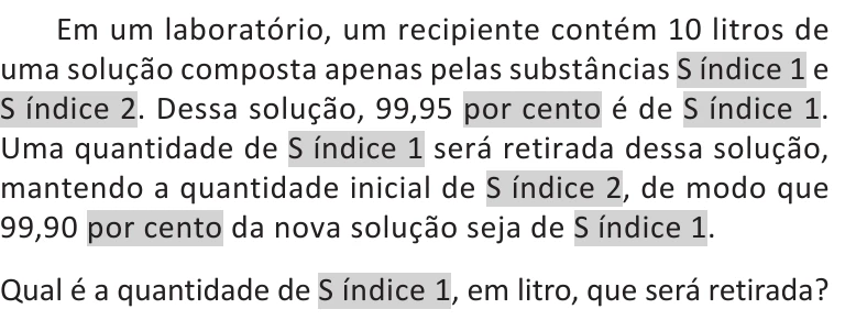 Enunciado original completo da questão 144 do ENEM 2025 - 2º Dia – Caderno 11 – Laranja (Braile e ledor) – Aplicação Regular - (Ledor), página 22.