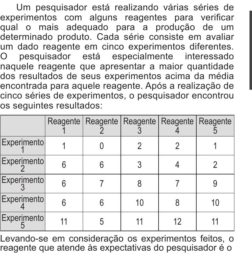 Enunciado original completo da questão 164 do ENEM 2014 - 2º Dia - Caderno 8 - Rosa – Aplicação regular, página 27.