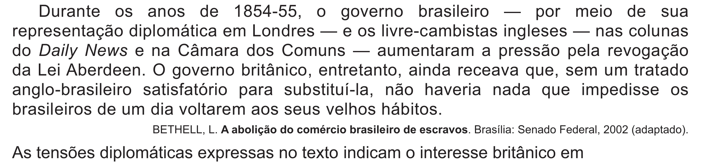 Enunciado original completo da questão 84 do ENEM 2021 - 1º Dia – Caderno 10 – Verde (Libras – Ampliada) – Aplicação Regular, página 60.