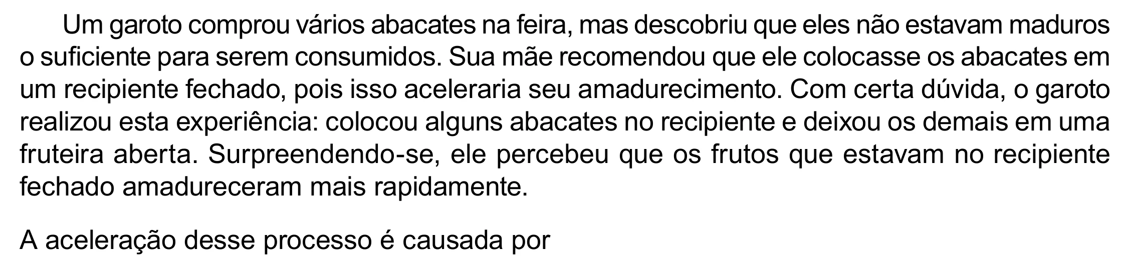 Enunciado original completo da questão 126 do ENEM 2023 - 2º Dia – Caderno 8 – Rosa – Aplicação Regular - (Ampliada), página 24.