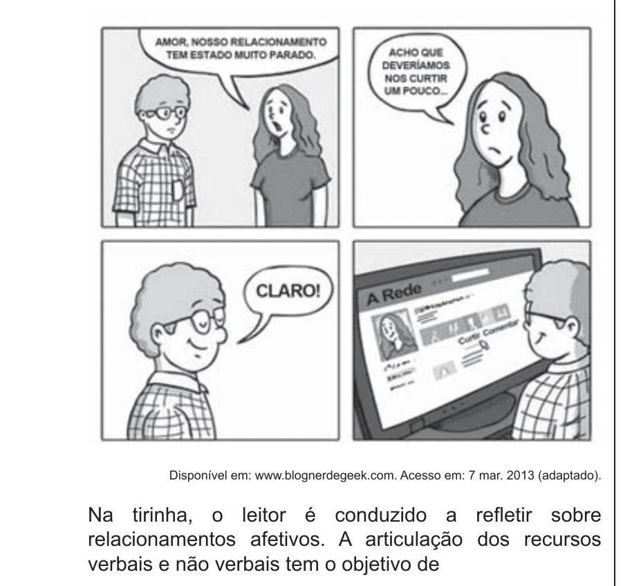 Enunciado original completo da questão 21 do ENEM 2017 - 1º Dia - Caderno 1 - Azul – Reaplicação/PPL, página 11.
