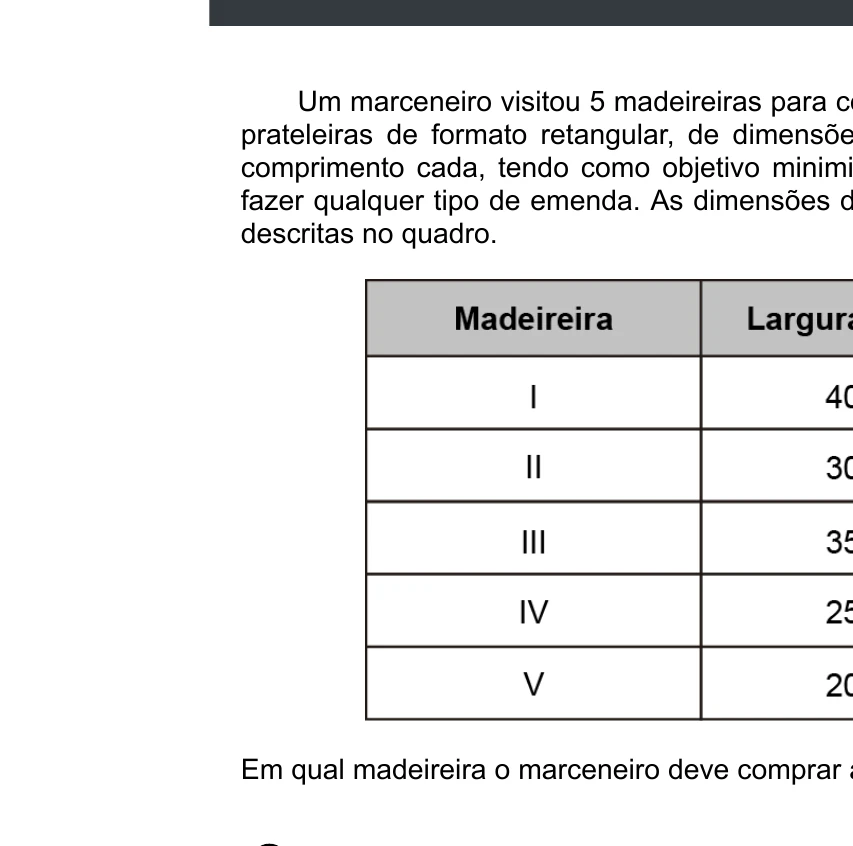 Enunciado original completo da questão 143 do ENEM 2020 - 2º Dia - Caderno 5 – Amarelo – Aplicação digital, página 58.