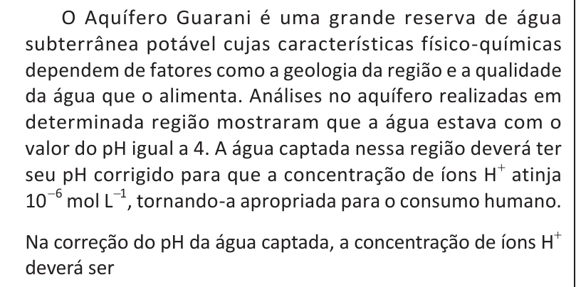 Enunciado original completo da questão 106 do ENEM 2025 - 2º Dia – Caderno 11 – Laranja (Braile e ledor) – Reaplicação - (Atendimento Especializado), página 6.
