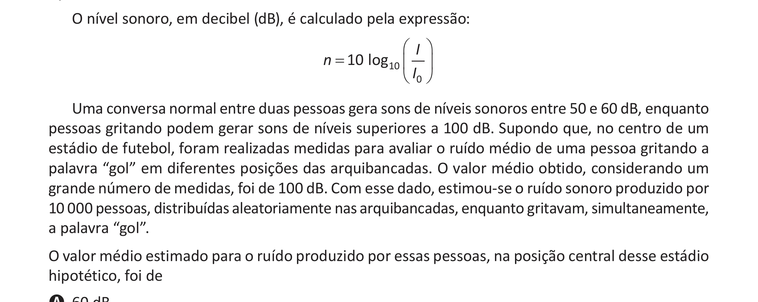 Enunciado original completo da questão 118 do ENEM 2025 - 2º Dia – Caderno 11 – Laranja (Braile e ledor) – Aplicação Regular - (Ampliada), página 18.
