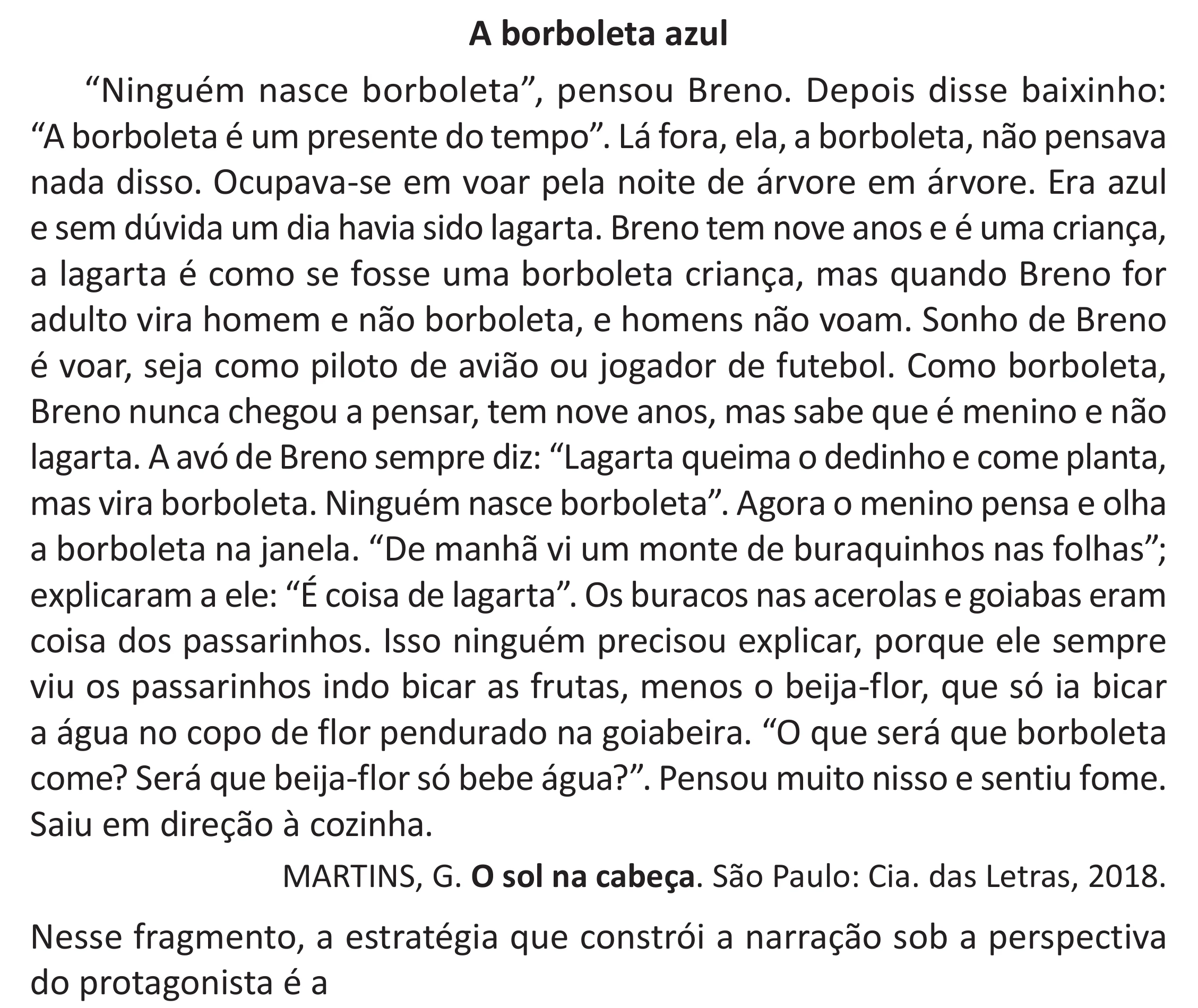 Enunciado original completo da questão 26 do ENEM 2025 - 1º Dia – Caderno 9 – Laranja (Braile e ledor) – Aplicação Regular - (Superampliada) - Belém, Ananindeua e Marituba, página 33.
