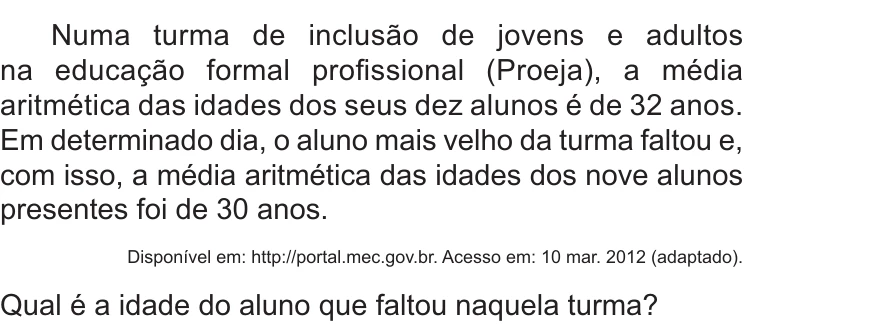 Enunciado original completo da questão 147 do ENEM 2017 - 2º Dia - Caderno 5 - Amarelo – Reaplicação/PPL, página 20.