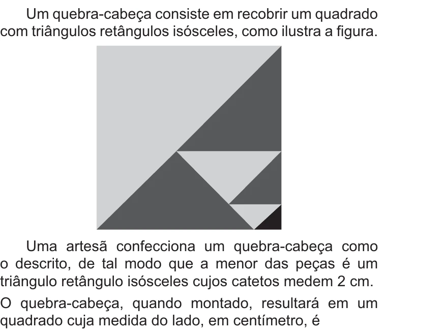 Enunciado original completo da questão 169 do ENEM 2018 - 2º Dia - Caderno 5 - Amarelo – Aplicação regular, página 26.
