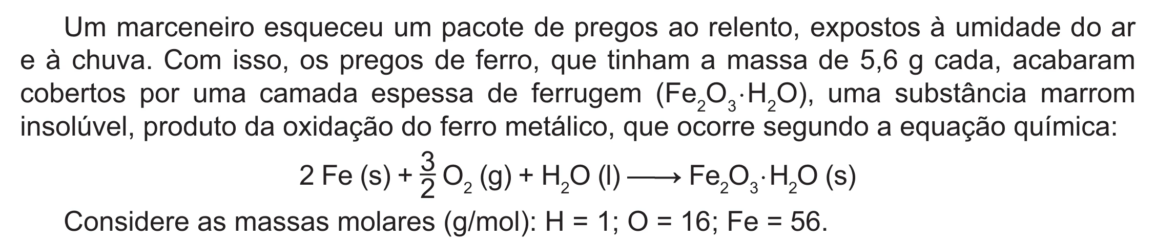 Enunciado original completo da questão 129 do ENEM 2021 - 2º Dia – Caderno 5 – Amarelo (Ampliada) – Reaplicação/PPL/Segunda Oportunidade, página 27.