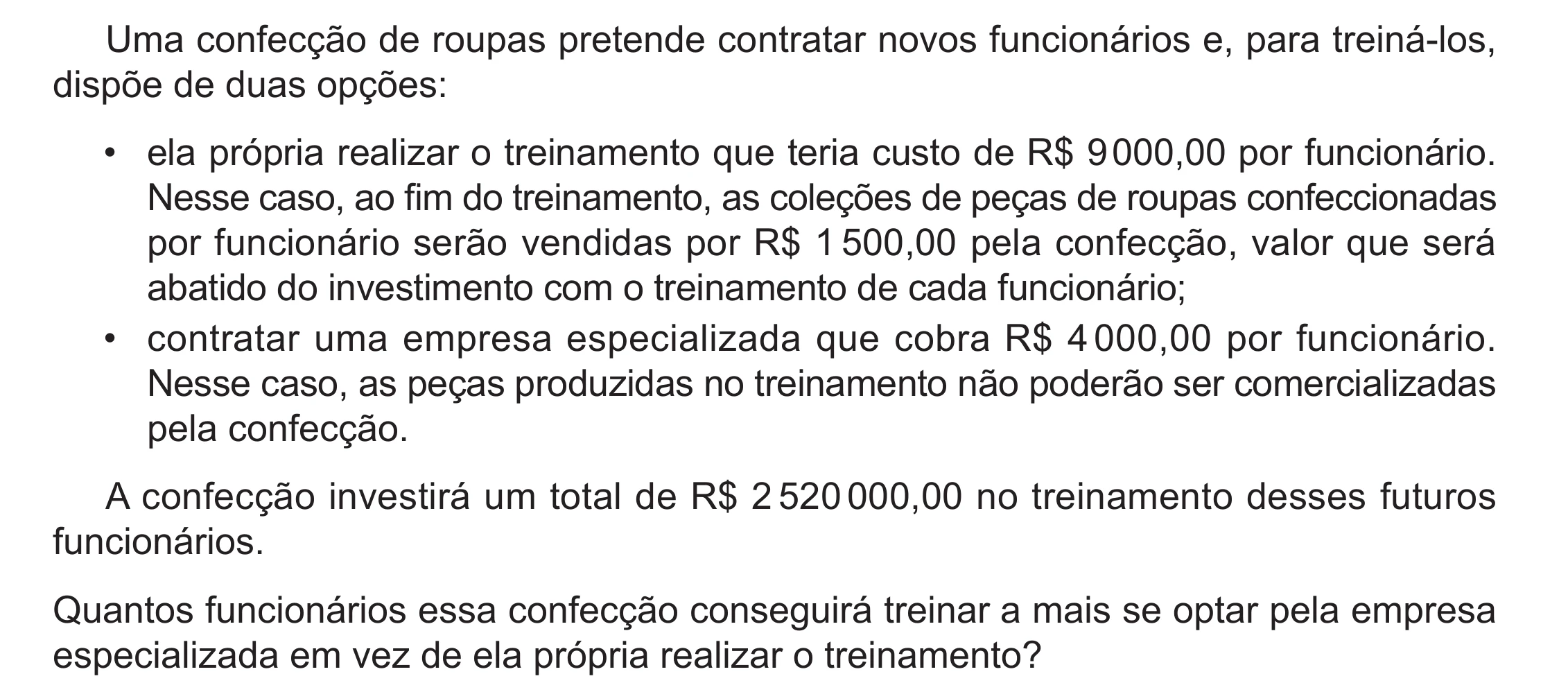 Enunciado original completo da questão 169 do ENEM 2024 - 2º Dia – Caderno 8 – Verde (Ampliada) – Reaplicação/PPL, página 55.