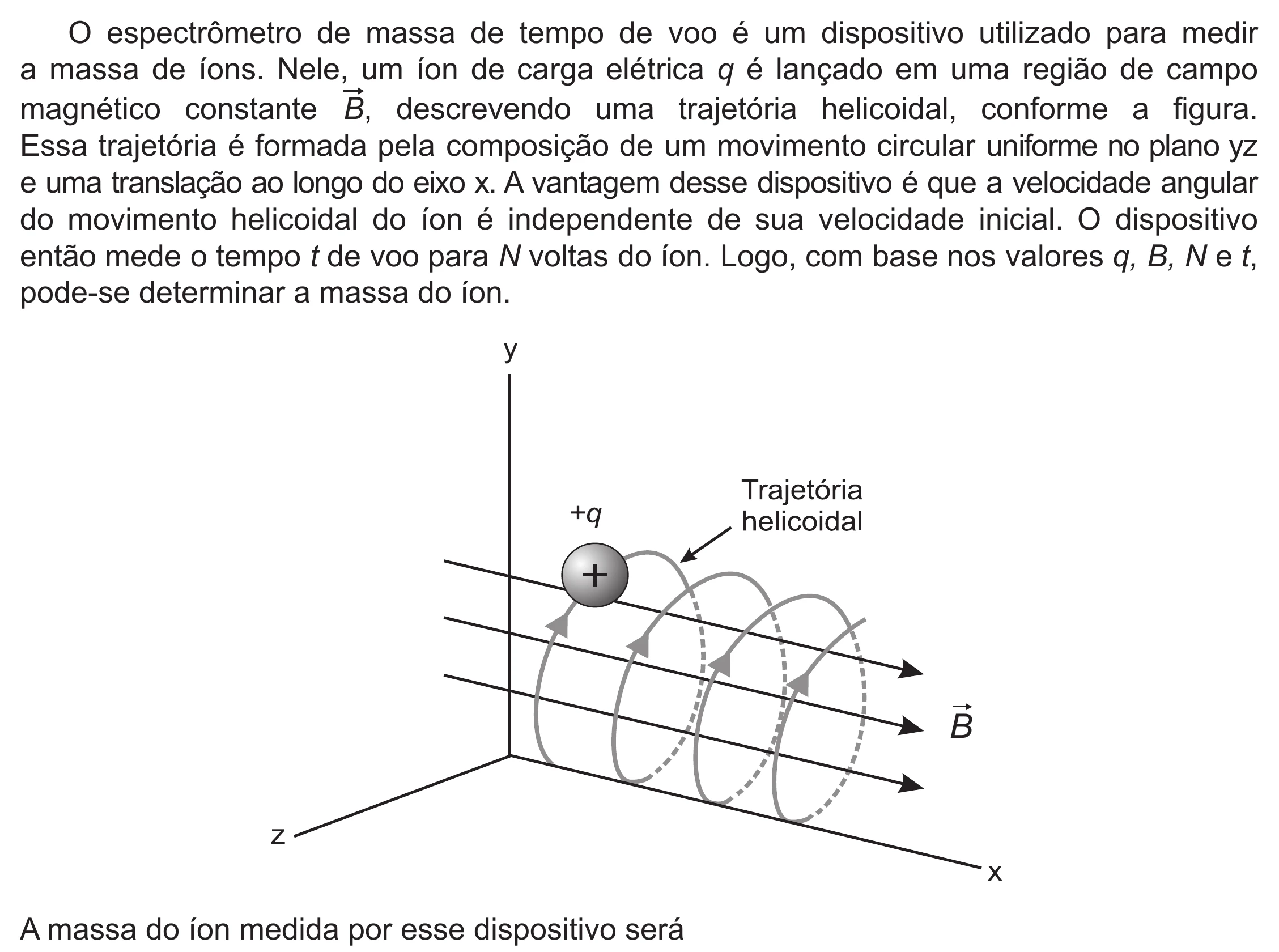 Enunciado original completo da questão 126 do ENEM 2019 - 2º Dia – Caderno 6 – Cinza (Ampliada) – Aplicação Regular, página 25.