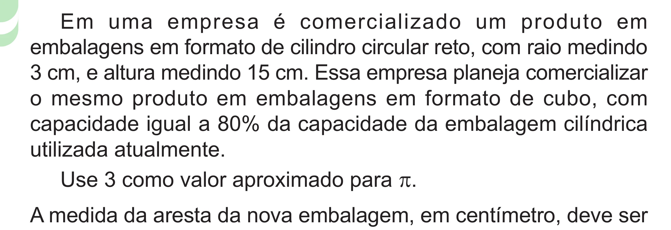 Enunciado original completo da questão 146 do ENEM 2024 - 2º Dia – Caderno 8 – Verde – Aplicação Regular - (Superampliada), página 60.