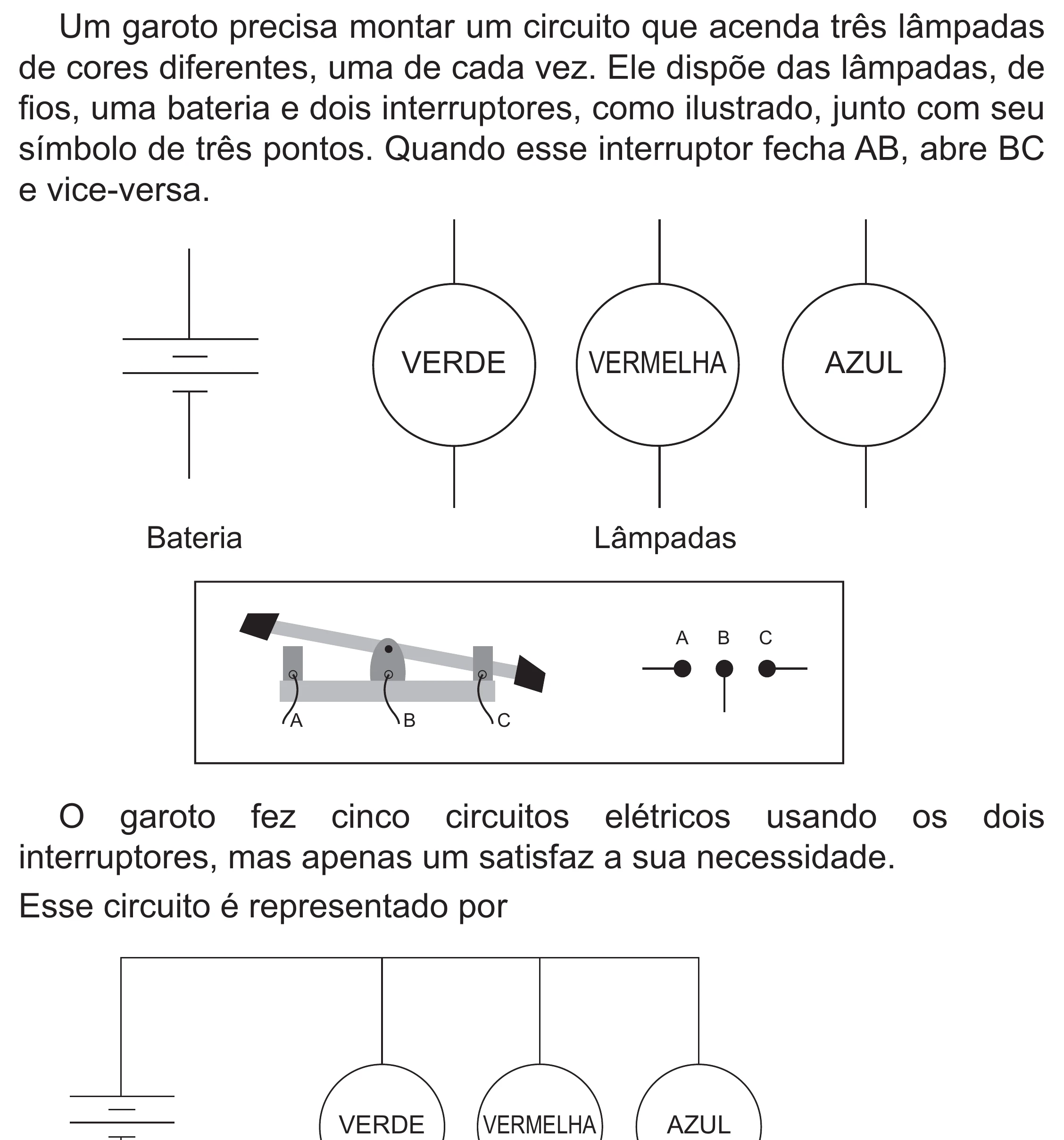 Enunciado original completo da questão 105 do ENEM 2021 - 2º Dia – Caderno 12 – Verde (Libras – Superampliada) – Aplicação Regular, página 15.
