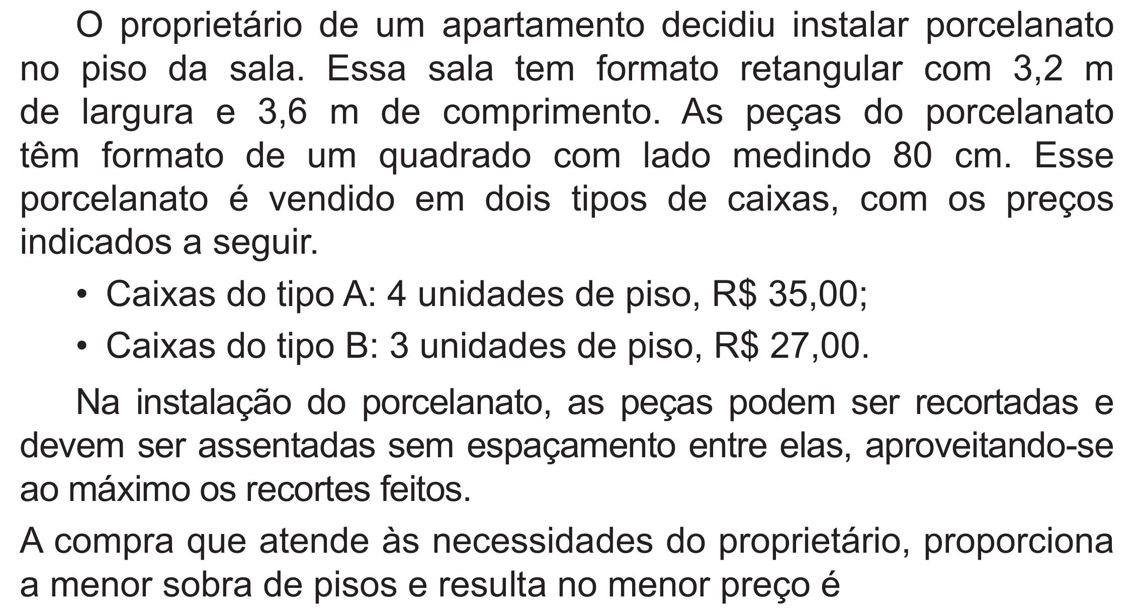 Enunciado original completo da questão 160 do ENEM 2020 - 2º Dia - Caderno 8 – Rosa (Superampliada) – Aplicação Regular, página 61.