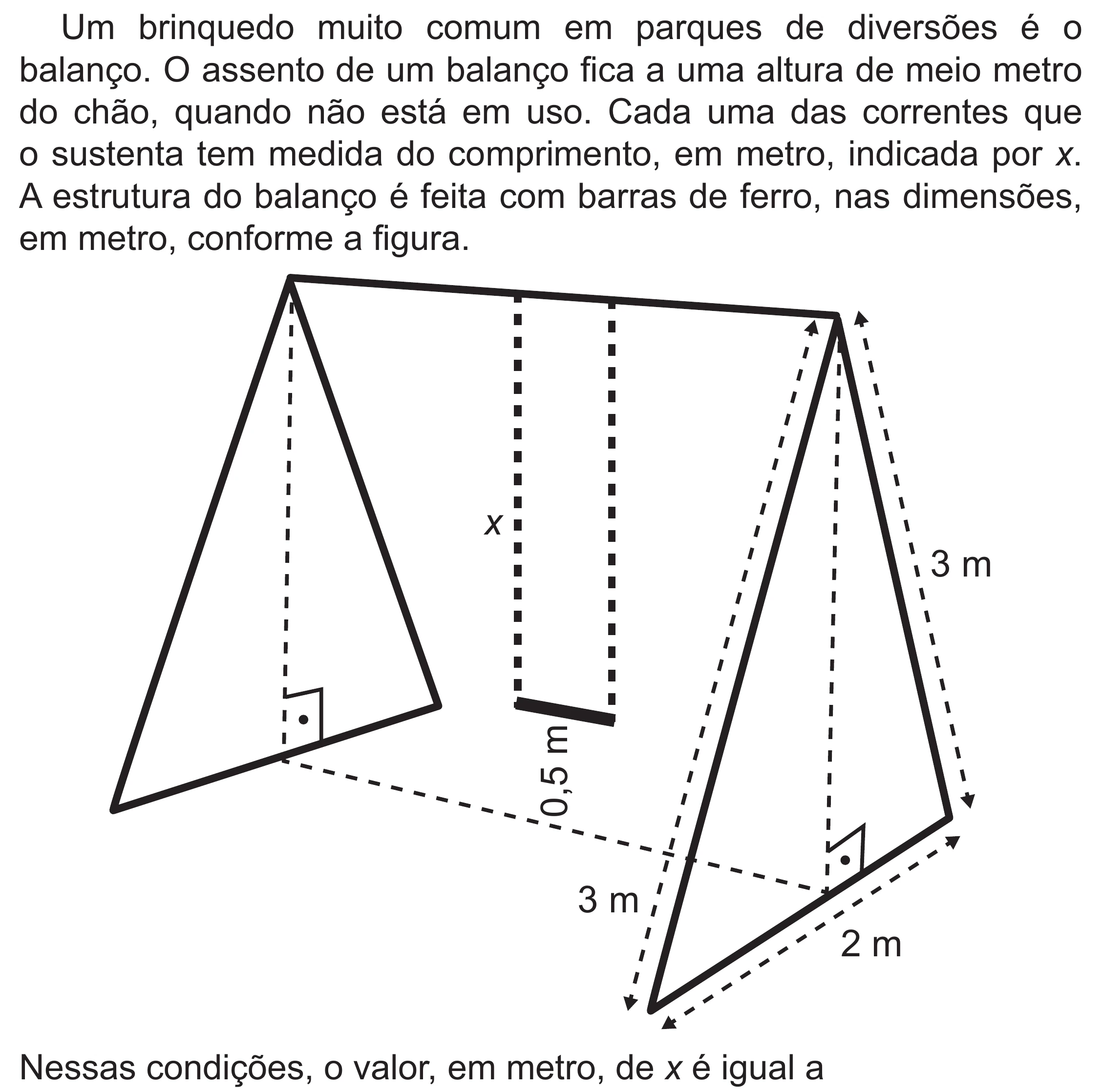 Enunciado original completo da questão 143 do ENEM 2021 - 2º Dia – Caderno 5 – Amarelo (Superampliada) – Reaplicação/PPL/Segunda Oportunidade, página 45.