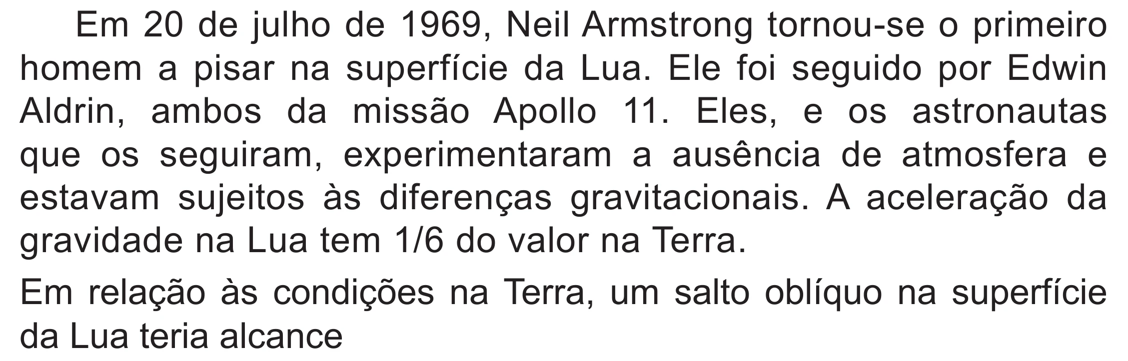 Enunciado original completo da questão 134 do ENEM 2020 - 2º Dia – Caderno 8 – Rosa (Superampliada) – Reaplicação/PPL, página 35.