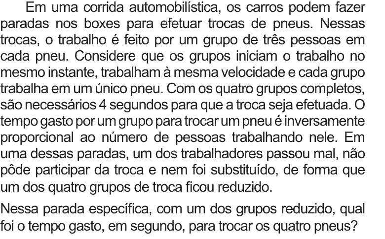 Enunciado original completo da questão 158 do ENEM 2021 - 2º Dia – Caderno 12 – Verde (Libras) – Aplicação Regular, página 23.