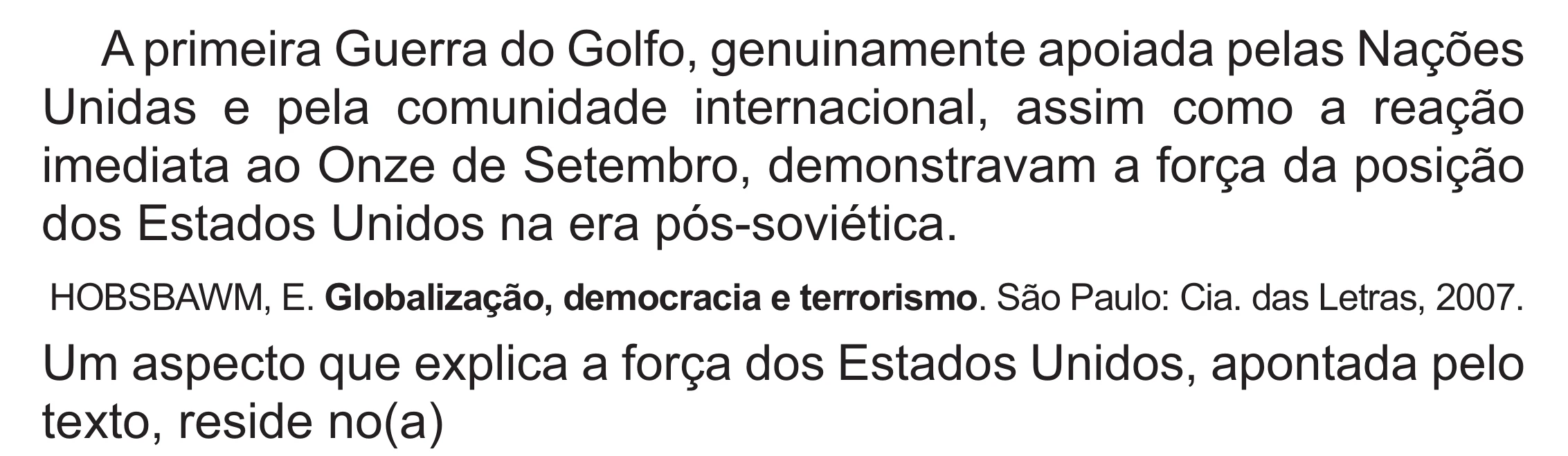 Enunciado original completo da questão 61 do ENEM 2017 - 1º Dia - Caderno 1 - Azul (Superampliada) – Aplicação regular, página 62.