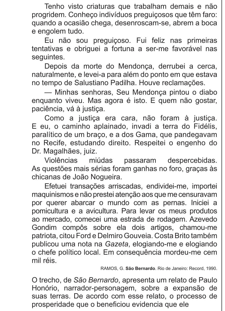 Enunciado original completo da questão 13 do ENEM 2017 - 1º Dia - Caderno 1 - Azul – Reaplicação/PPL, página 8.