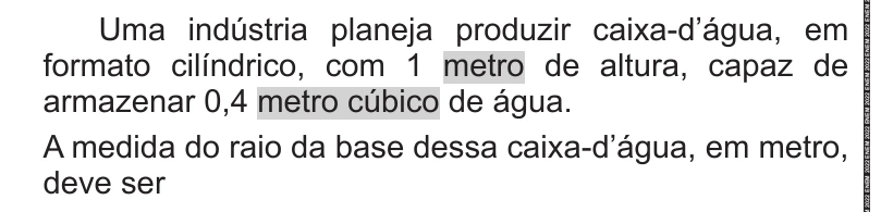 Enunciado original completo da questão 176 do ENEM 2022 - 2º Dia – Caderno 11 – Laranja (braile e ledor) – Reaplicação/PPL, página 34.