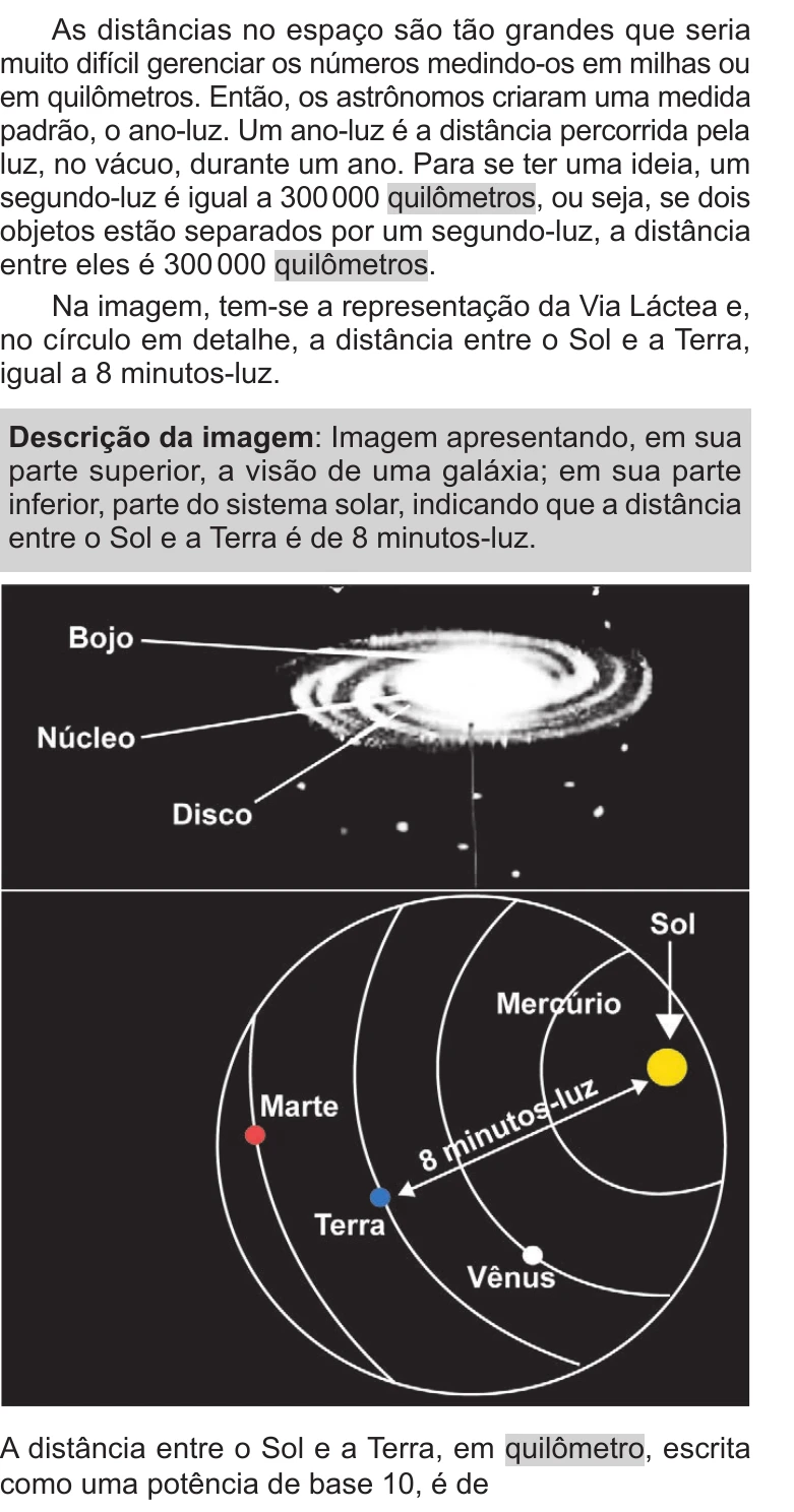 Enunciado original completo da questão 180 do ENEM 2024 - 2º Dia – Caderno 11 – Laranja (braile e ledor) – Reaplicação/PPL, página 31.
