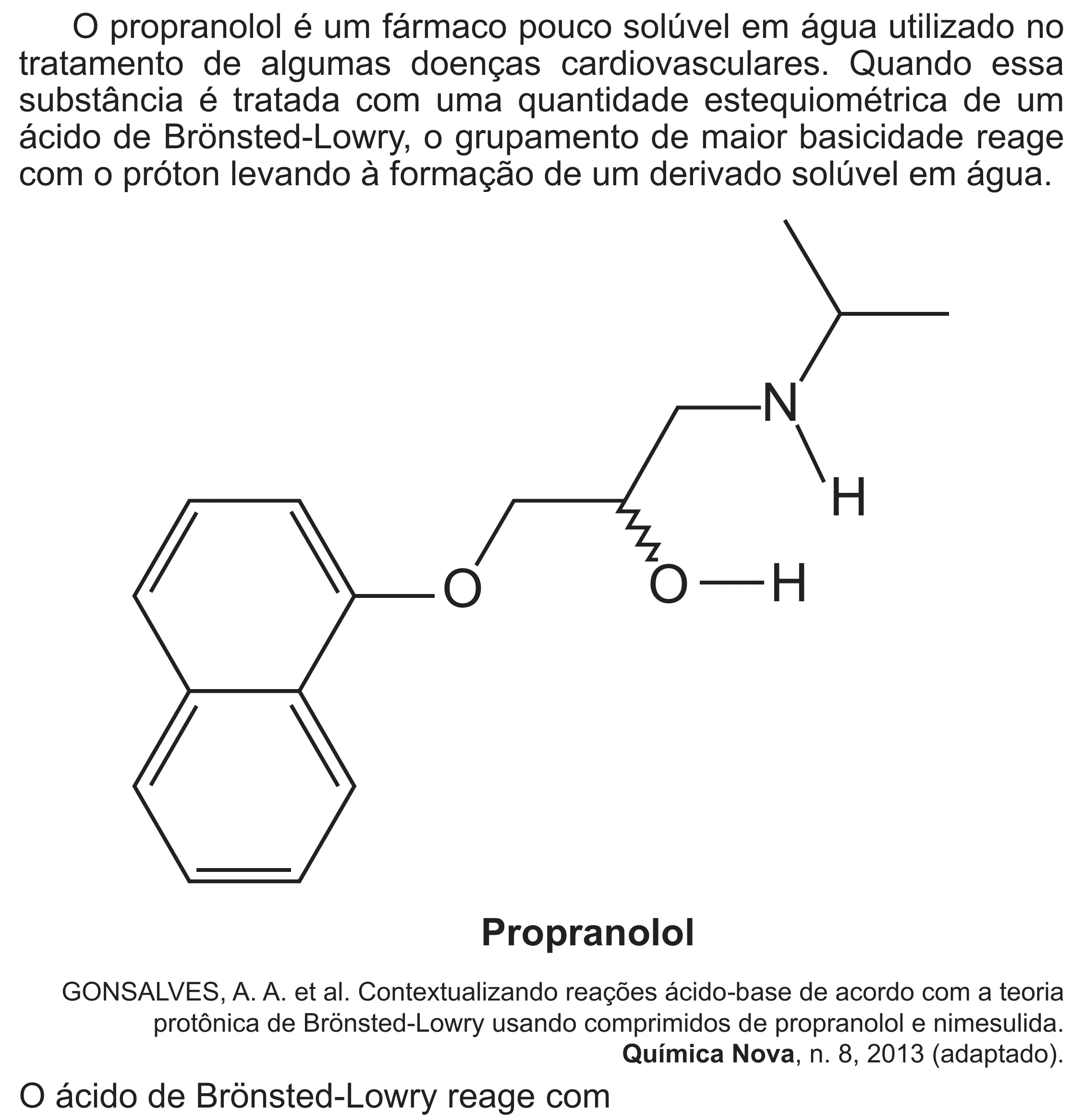 Enunciado original completo da questão 96 do ENEM 2020 - 2º Dia – Caderno 8 – Rosa (Superampliada) – Reaplicação/PPL, página 6.