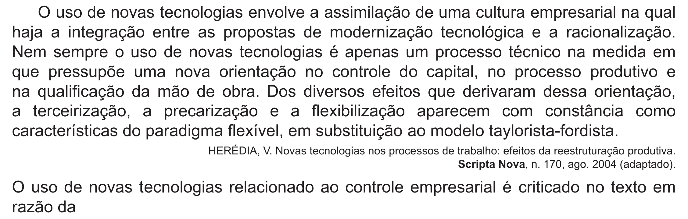 Enunciado original completo da questão 86 do ENEM 2021 - 1º Dia – Caderno 10 – Verde (Libras – Ampliada) – Aplicação Regular, página 61.