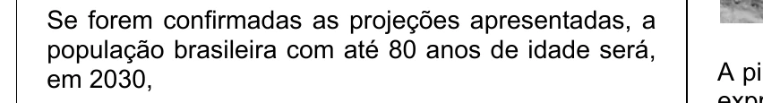 Enunciado original completo da questão 51 do ENEM 2007 - Caderno Amarelo, página 17.