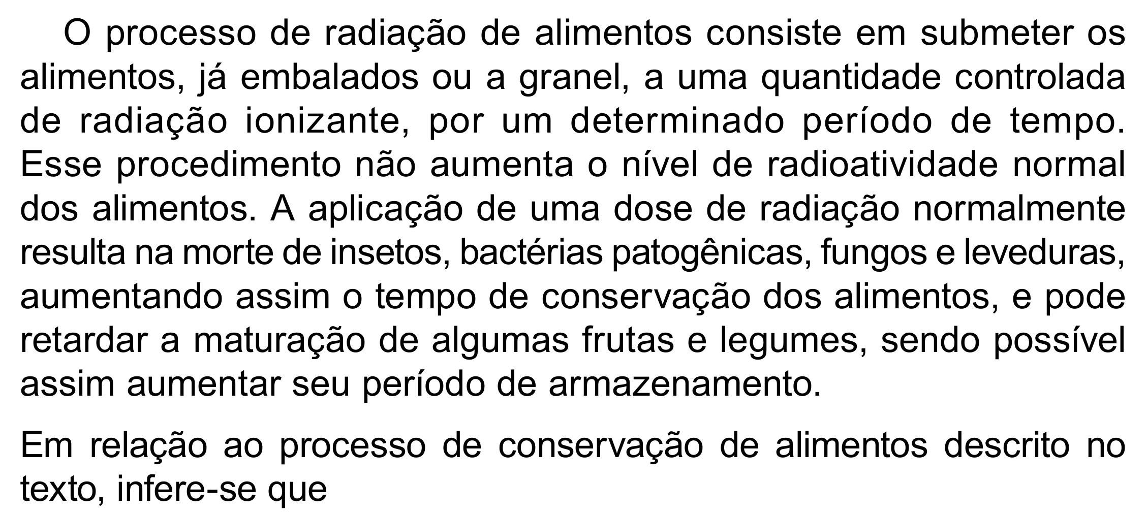 Enunciado original completo da questão 126 do ENEM 2023 - 2º Dia – Caderno 8 – Rosa (Superampliada) – Reaplicação/PPL, página 39.