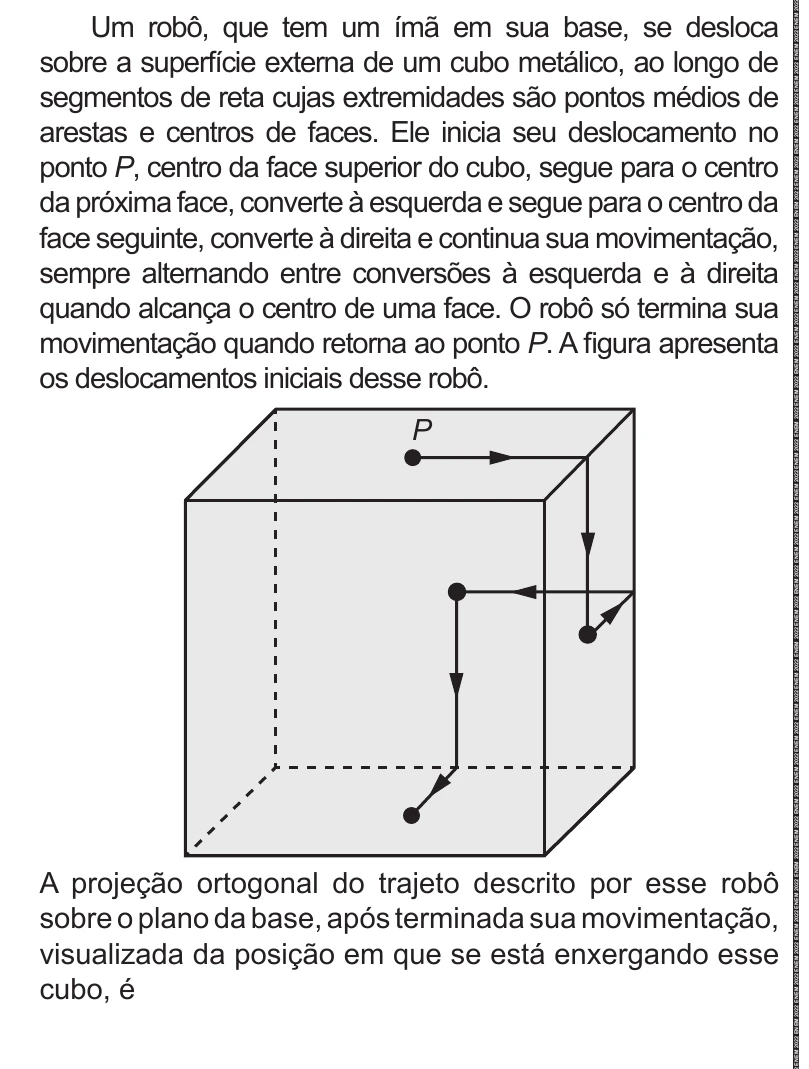 Enunciado original completo da questão 160 do ENEM 2022 - 2º Dia – Caderno 7 – Azul – Aplicação Regular, página 26.