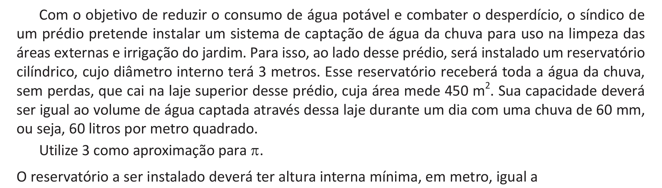 Enunciado original completo da questão 155 do ENEM 2025 - 2º Dia – Caderno 11 – Laranja (Braile e ledor) – Reaplicação - (Ampliada), página 44.
