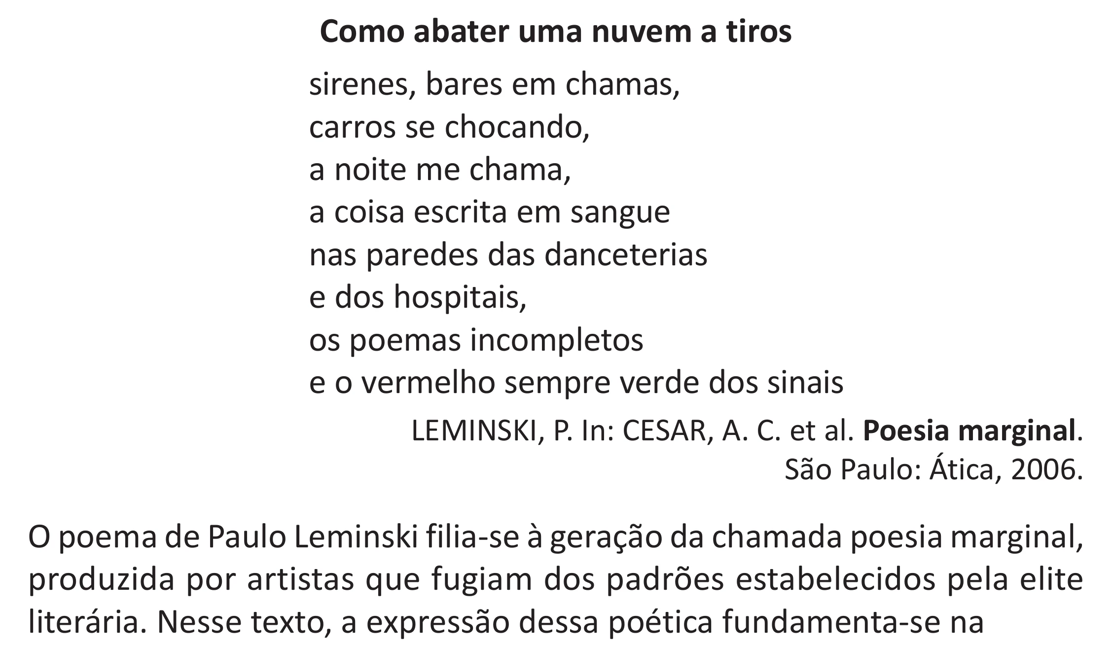 Enunciado original completo da questão 10 do ENEM 2025 - 1º Dia – Caderno 9 – Laranja (Braile e ledor) – Reaplicação - (Superampliada), página 17.
