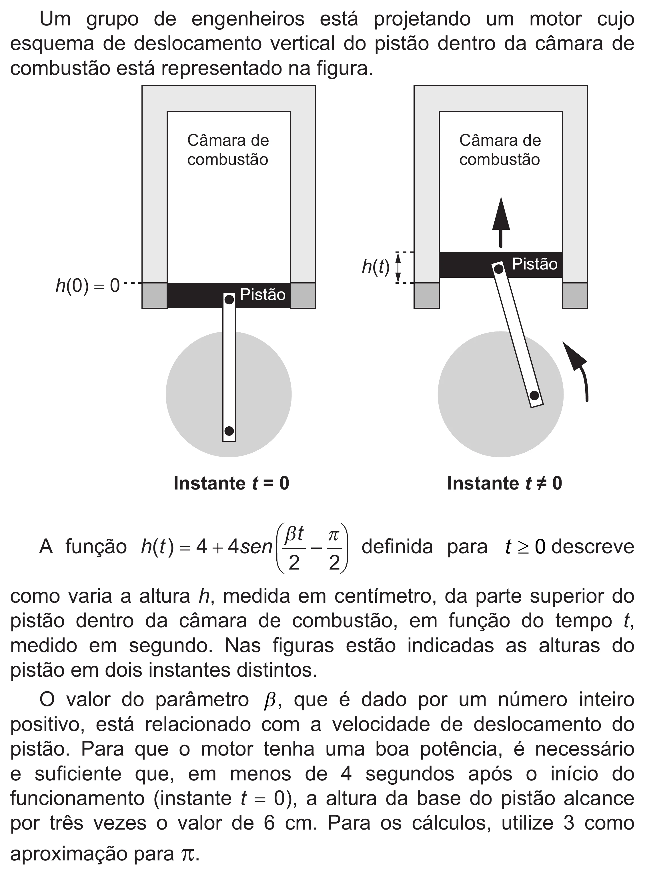 Enunciado original completo da questão 172 do ENEM 2019 - 2º Dia – Caderno 6 – Cinza (Superampliada) – Aplicação Regular, página 72.