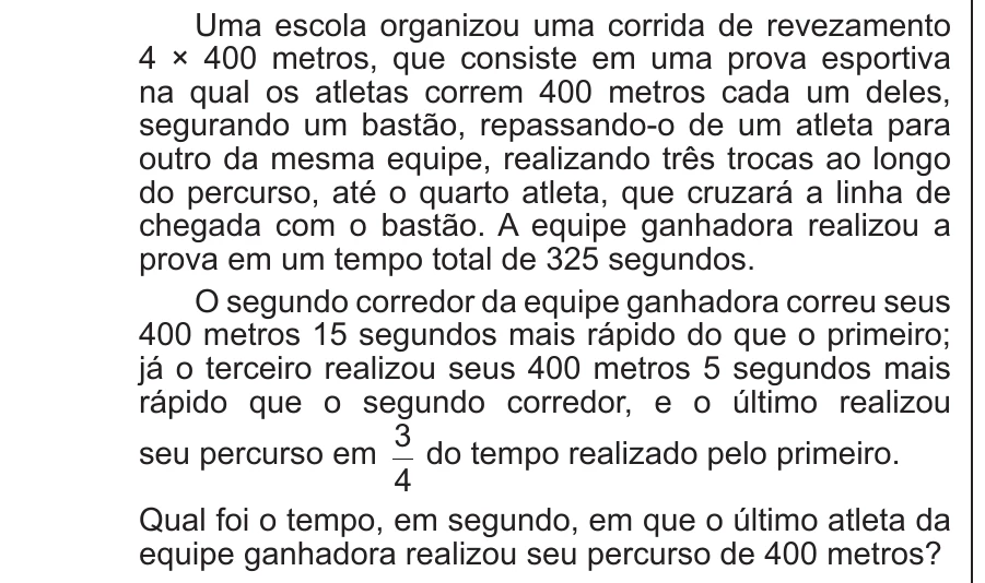 Enunciado original completo da questão 163 do ENEM 2017 - 2º Dia - Caderno 5 - Amarelo – Reaplicação/PPL, página 25.