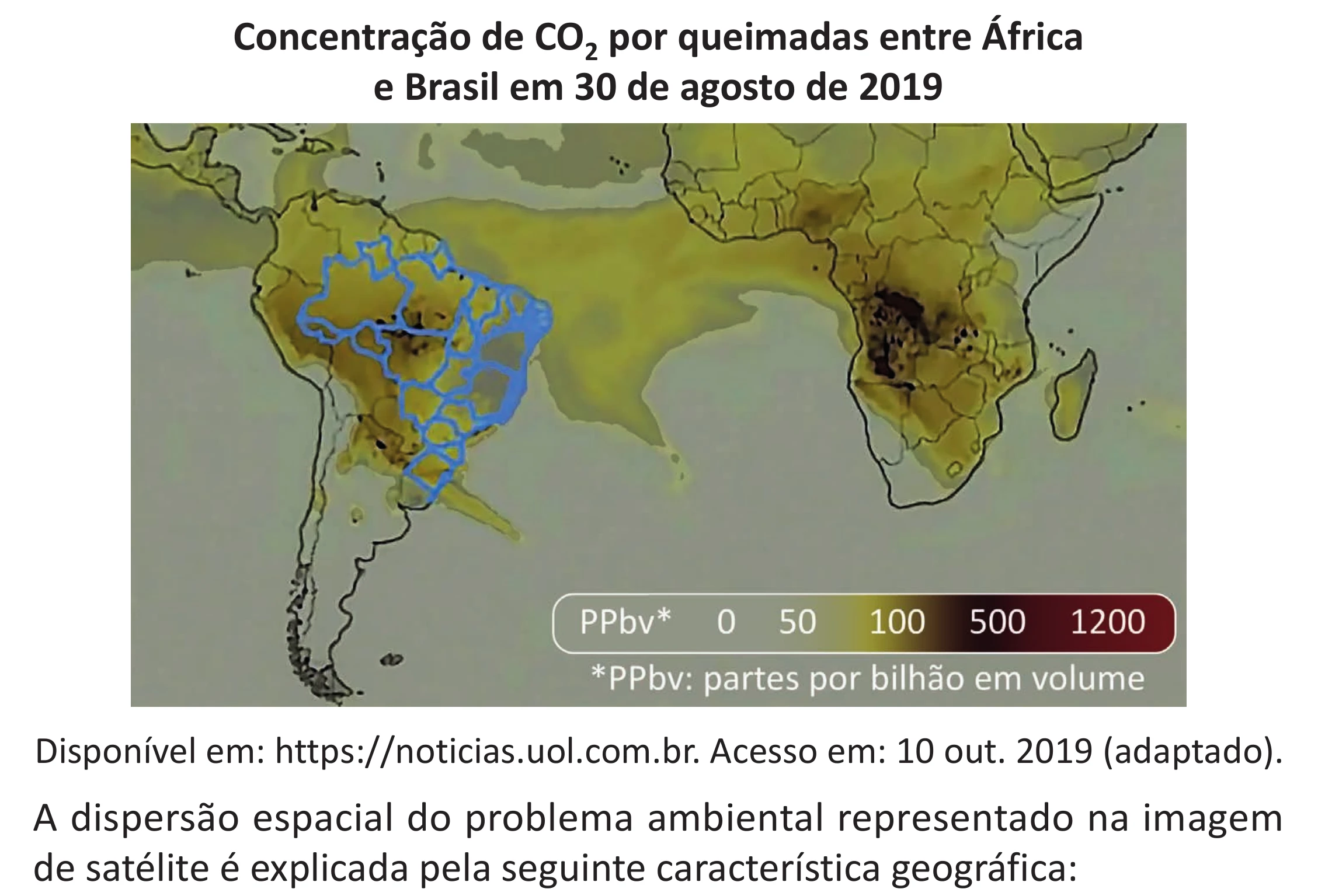 Enunciado original completo da questão 52 do ENEM 2025 - 1º Dia – Caderno 9 – Laranja (Braile e ledor) – Aplicação Regular - (Superampliada), página 61.