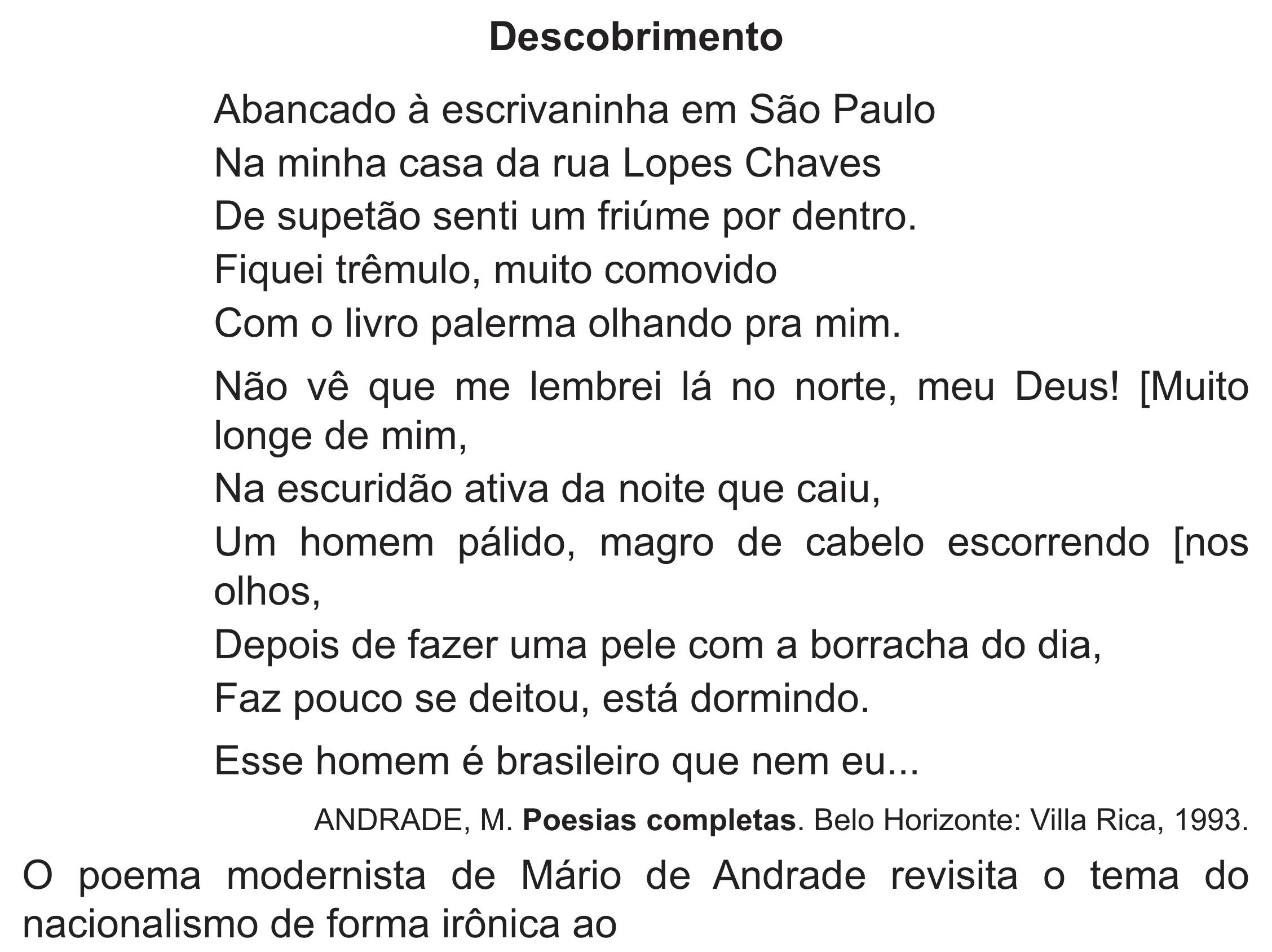 Enunciado original completo da questão 8 do ENEM 2021 - 1º Dia – Caderno 2 – Amarelo (Superampliada) – Reaplicação/PPL/Segunda Oportunidade, página 15.