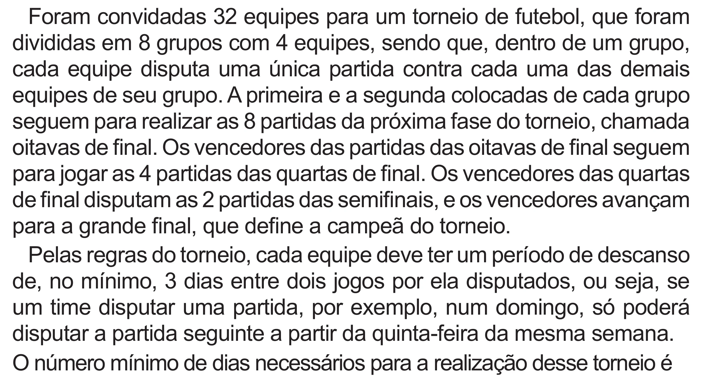Enunciado original completo da questão 176 do ENEM 2022 - 2º Dia – Caderno 6 – Cinza (Superampliada) – Aplicação Regular, página 76.