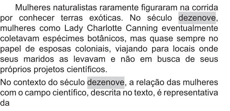 Enunciado original completo da questão 77 do ENEM 2021 - 1º Dia – Caderno 9 – Laranja (Braile e ledor) – Aplicação Regular, página 31.