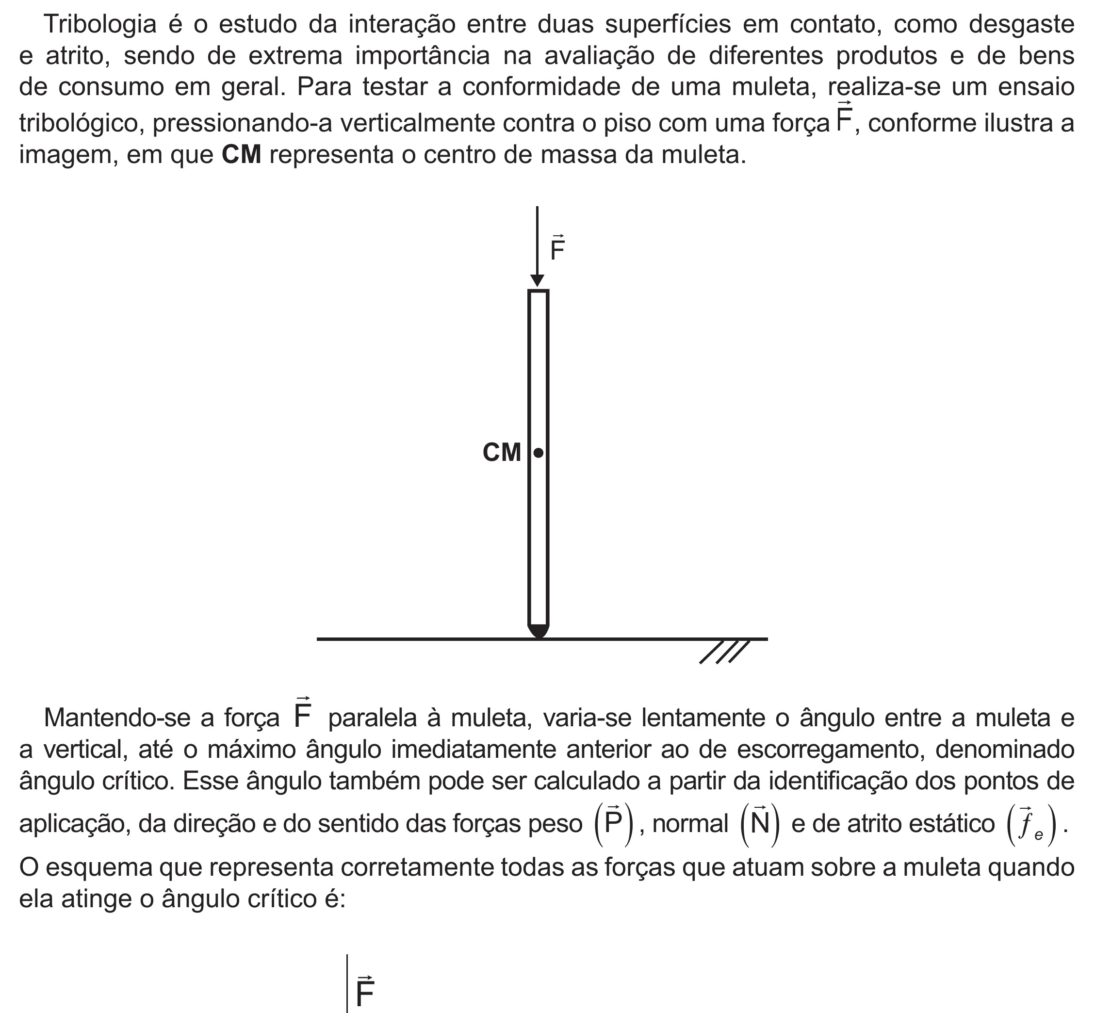 Enunciado original completo da questão 123 do ENEM 2022 - 2º Dia – Caderno 6 – Cinza (Ampliada) – Aplicação Regular, página 20.