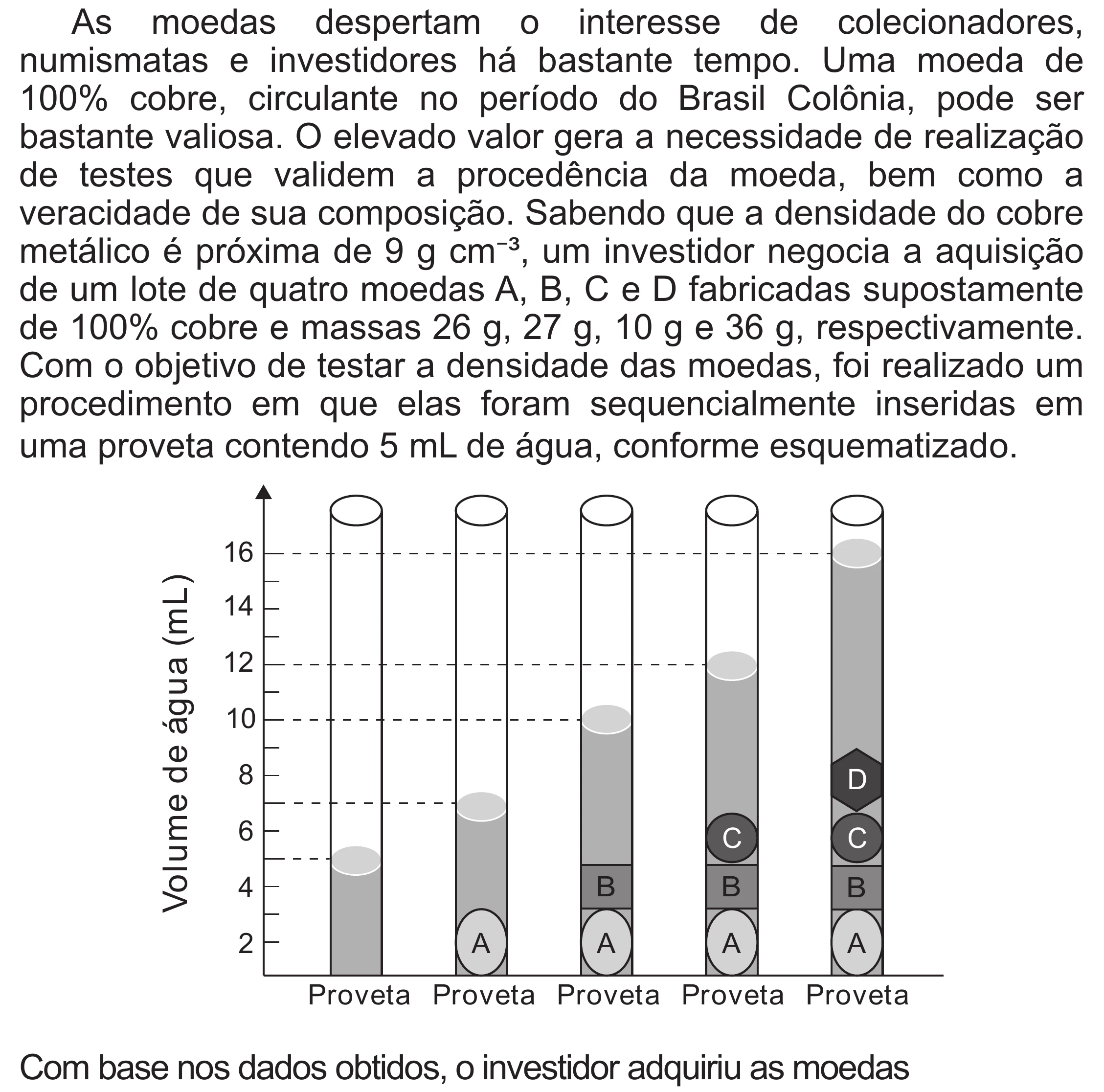 Enunciado original completo da questão 93 do ENEM 2020 - 2º Dia - Caderno 8 – Rosa (Superampliada) – Aplicação Regular, página 4.