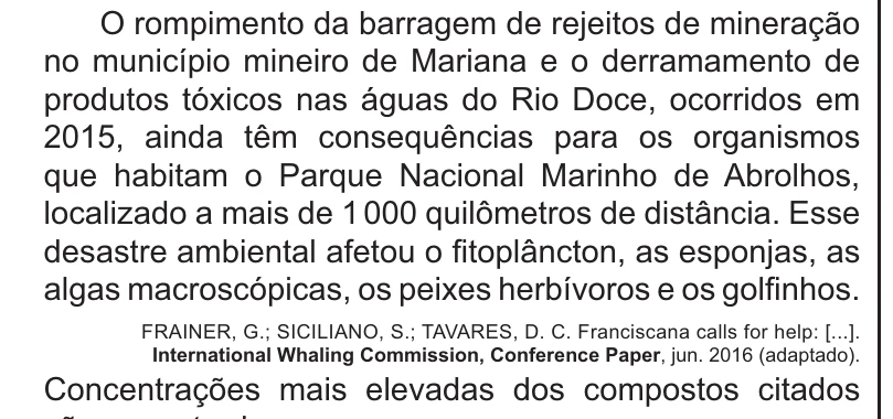 Enunciado original completo da questão 120 do ENEM 2021 - 2º Dia – Caderno 5 – Amarelo – Aplicação Regular, página 12.