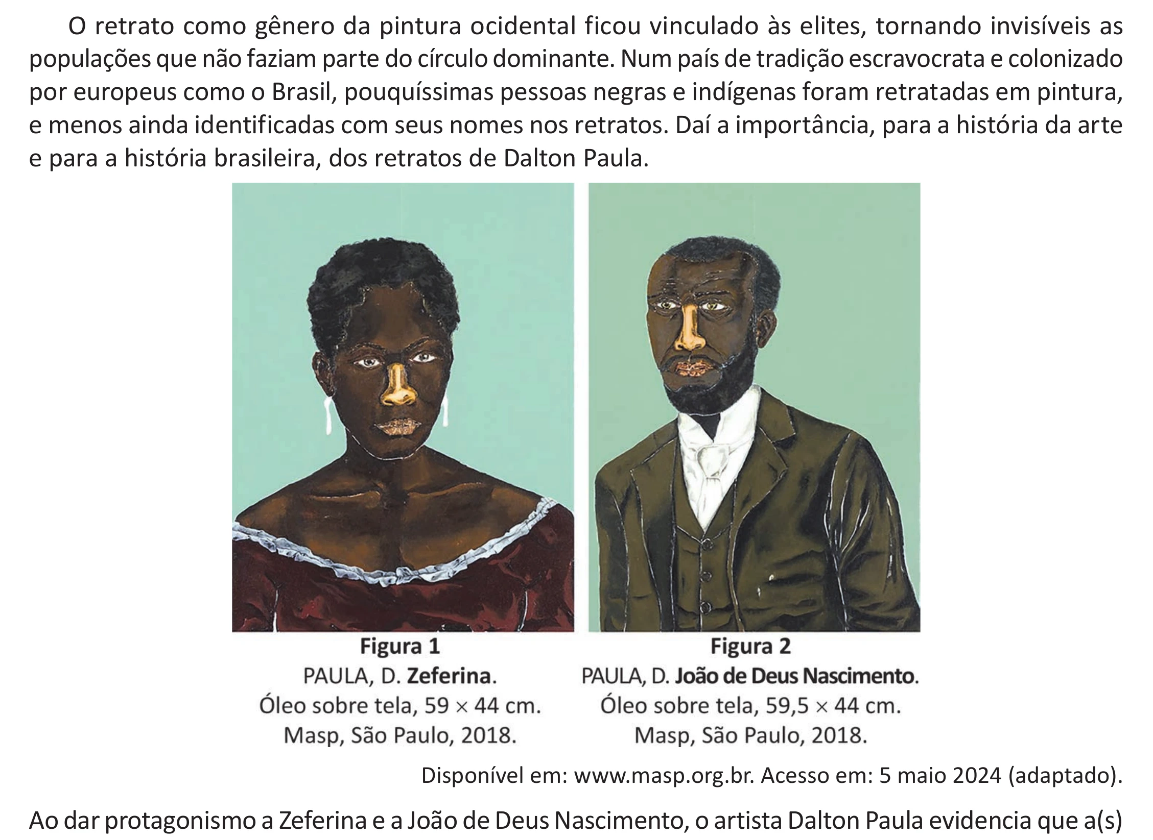 Enunciado original completo da questão 15 do ENEM 2025 - 1º Dia – Caderno 10 – Roxo (Libras) – Aplicação Regular - (Ampliada), página 14.