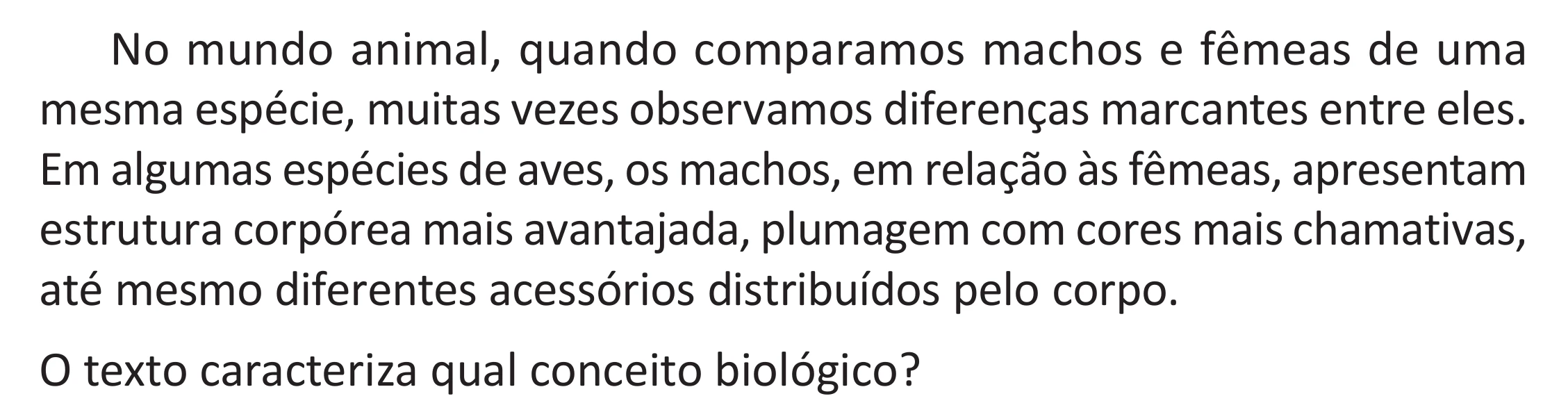 Enunciado original completo da questão 91 do ENEM 2025 - 2º Dia – Caderno 11 – Laranja (Braile e ledor) – Aplicação Regular - (Superampliada) - Belém, Ananindeua e Marituba, página 3.
