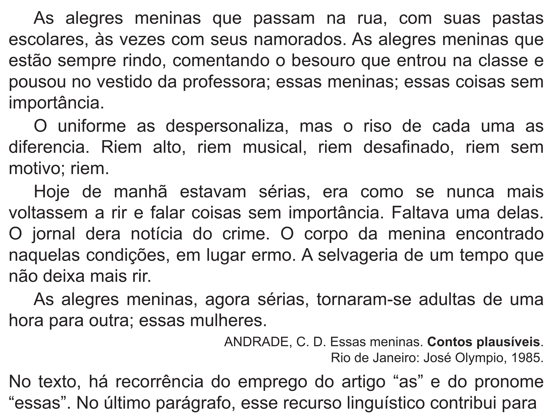Enunciado original completo da questão 42 do ENEM 2019 - 1º Dia – Caderno 1 – Azul (Superampliada) – Reaplicação/PPL, página 46.