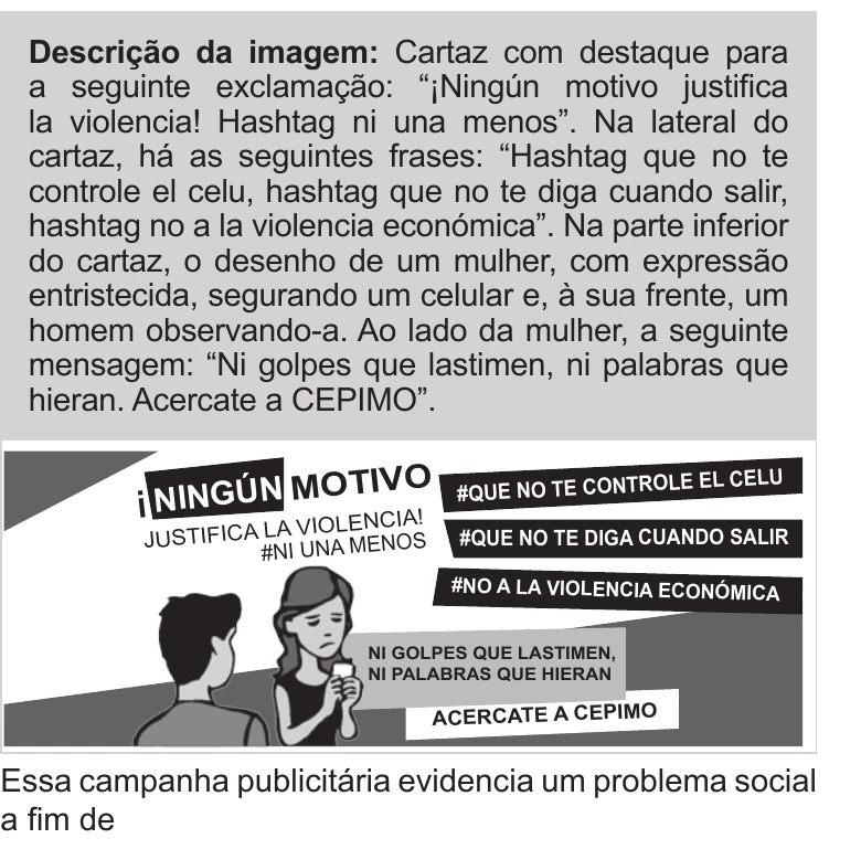 Enunciado original completo da questão 4 (espanhol) do ENEM 2022 - 1º Dia – Caderno 9 – Laranja (braile e ledor) – Reaplicação/PPL, página 4.
