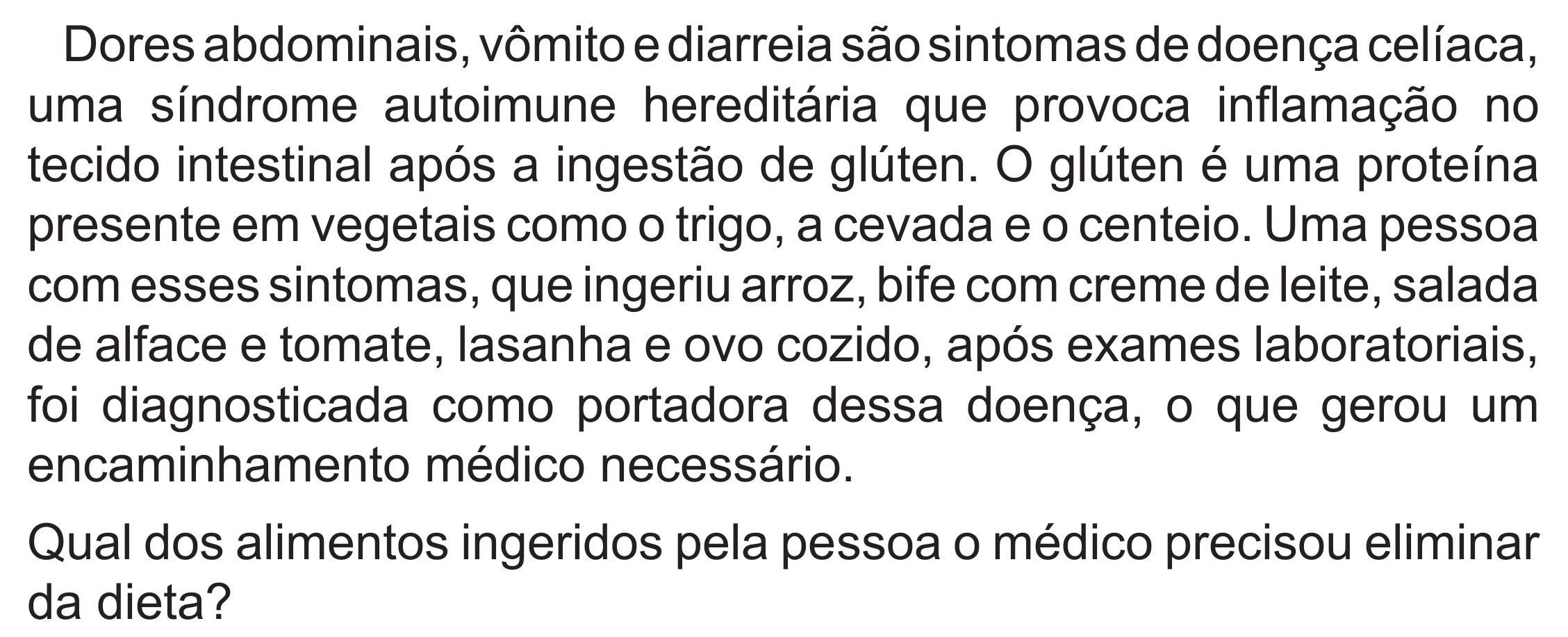 Enunciado original completo da questão 97 do ENEM 2022 - 2º Dia – Caderno 6 – Cinza (Superampliada) – Reaplicação/PPL, página 7.